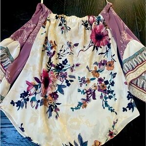 White House Black Market Off Shoulder Top